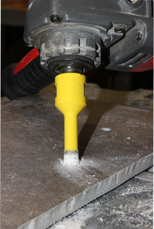 Diamantbor M14 fæste x 10 mm