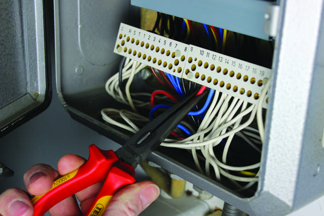 Spidstang VDE 160 mm 2K greb