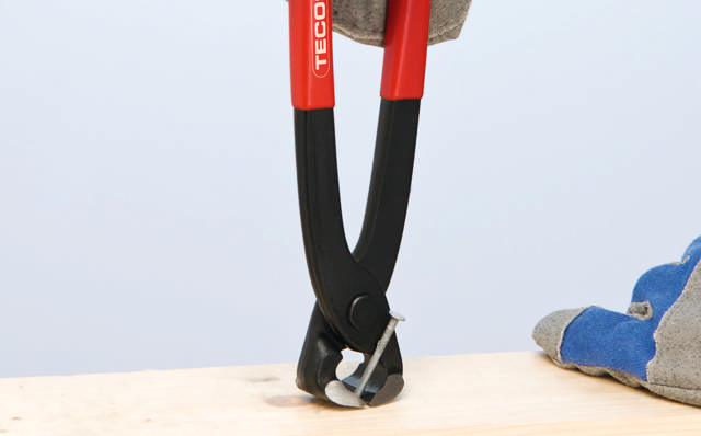 Bindetang, 220 mm m/PVC greb