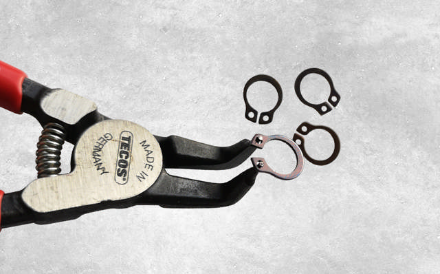 Låseringstang 19 - 60 mm udv 90°