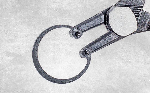 Låseringstang 19 - 60 mm udv 90°