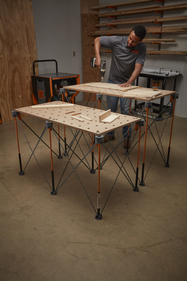 Centipede arbejdsbord 600 x 1200 x 760 mm 