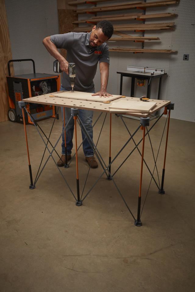 Centipede arbejdsbord 600 x 1200 x 760 mm 