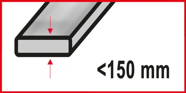 Bajonetsavklinge 4090, 200 mm HM Grit