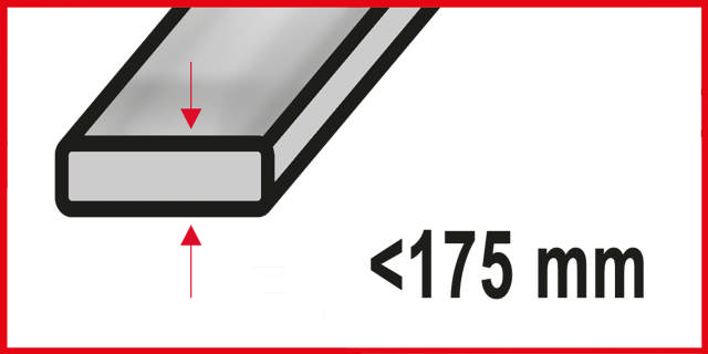 Bajonetsavklinge 4084, 230 mm HM, 50 Grit - 2 stk.