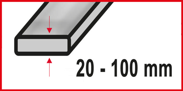 Bajonetsavklinge 4021, 5 stk. 150 mm CrV 3 tpi