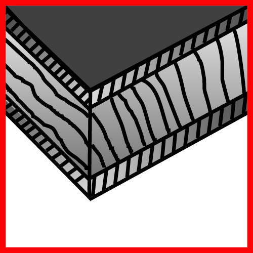 Bajonetsavklinge 4011, 5 stk. 150 mm CrV 6 tpi