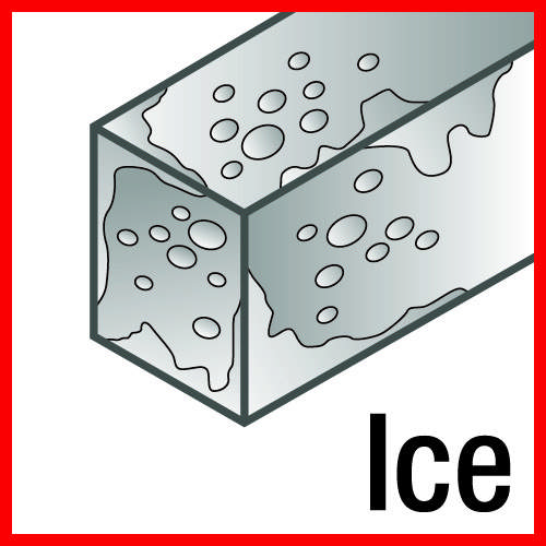 Bajonetsavklinge 4079, 300 mm, Rustfri stål 3 tpi