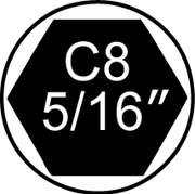 Hex Bits, 2,5 × 30 mm