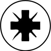 PZ bitstop, PZ2 × 35 mm × 1/4