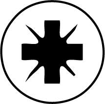 PZ bitstop, PZ2 × 35 mm × 1/4