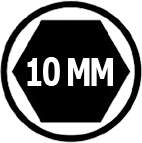 Bits Ribe, M12 x 30 mm