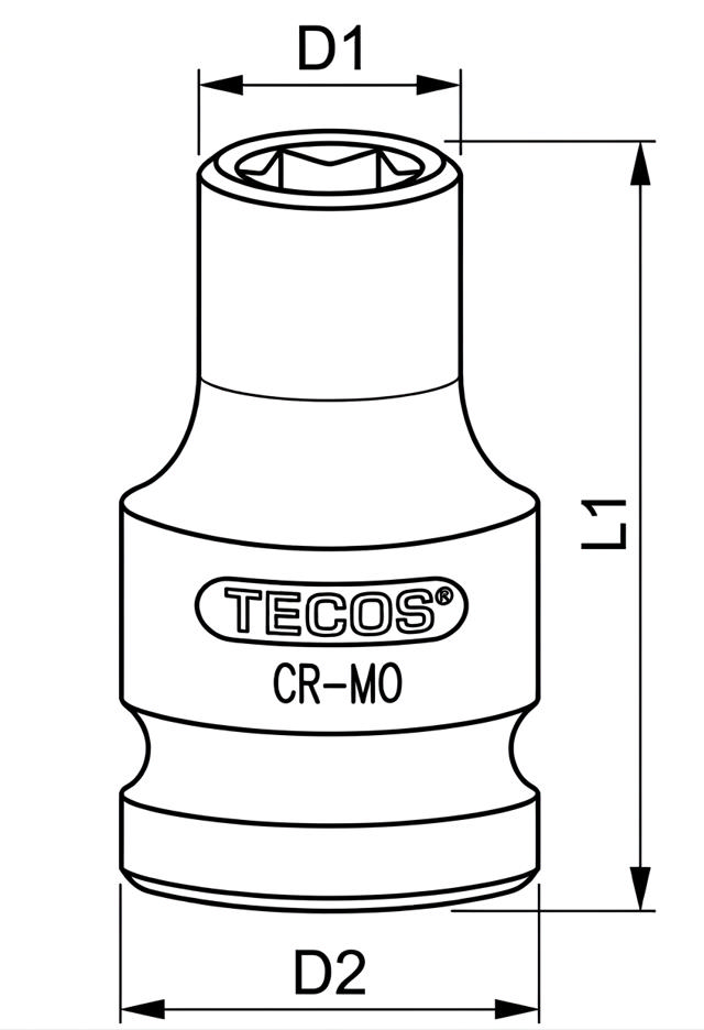Krafttop, 17 mm x 78 mm x 1/2