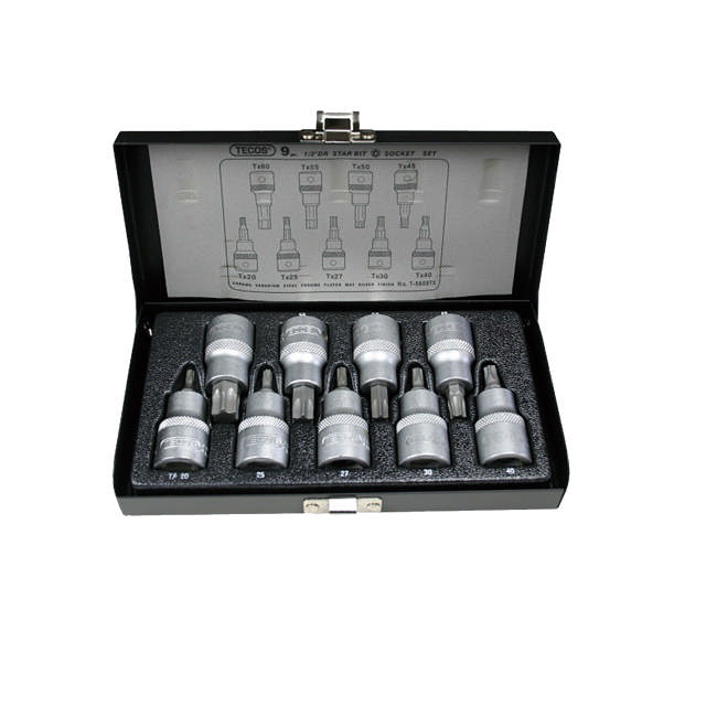 T-5809TX Torx topsæt, 1/2