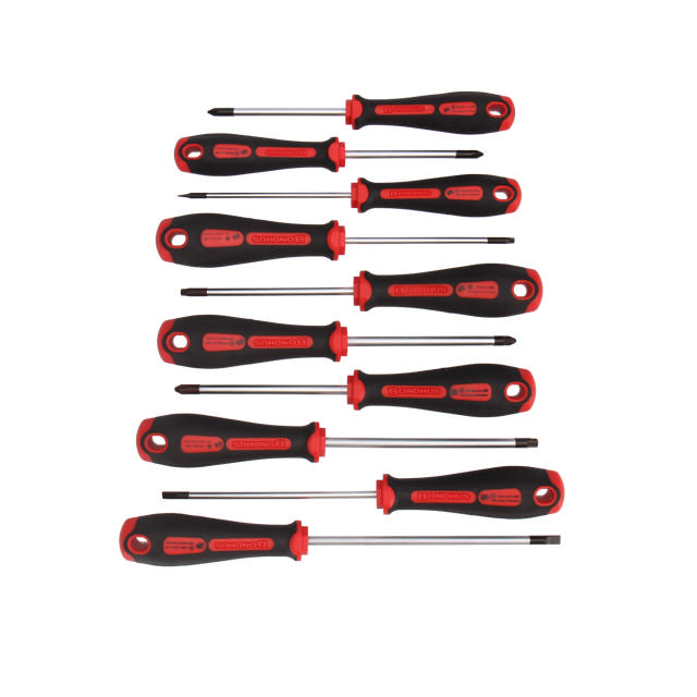 Skruetrækkersæt 10dl PH/PZ/L/T