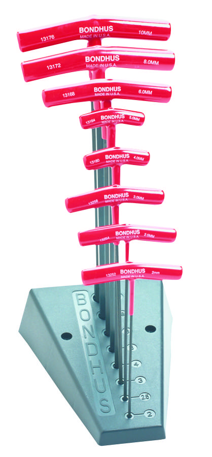 BTX80M/S T-grebsnøgler Hex; 2 - 10 mm