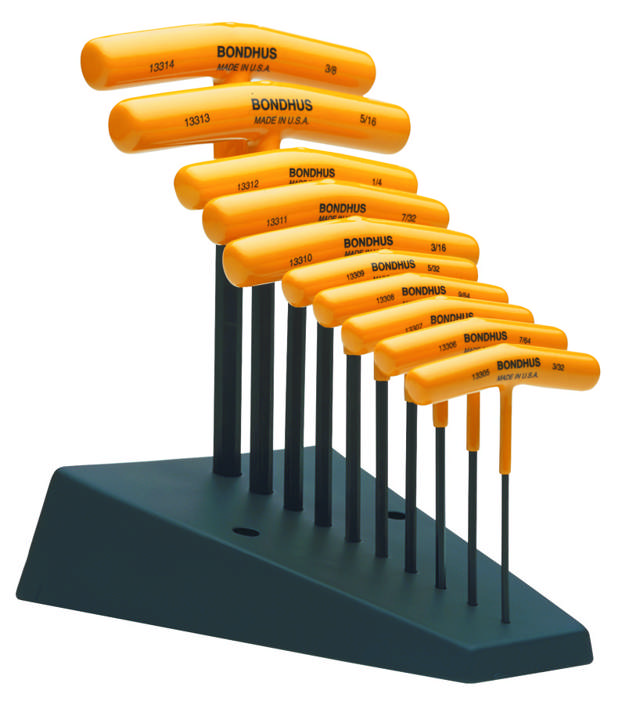 HTX10S T-grebsnøgler Hex; 3/32