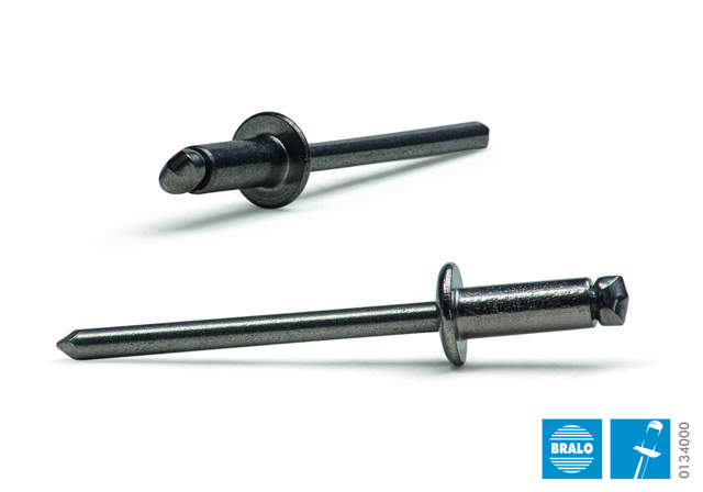 Blindnitte 4,0 x 10 mm A4/A4, 500 stk.