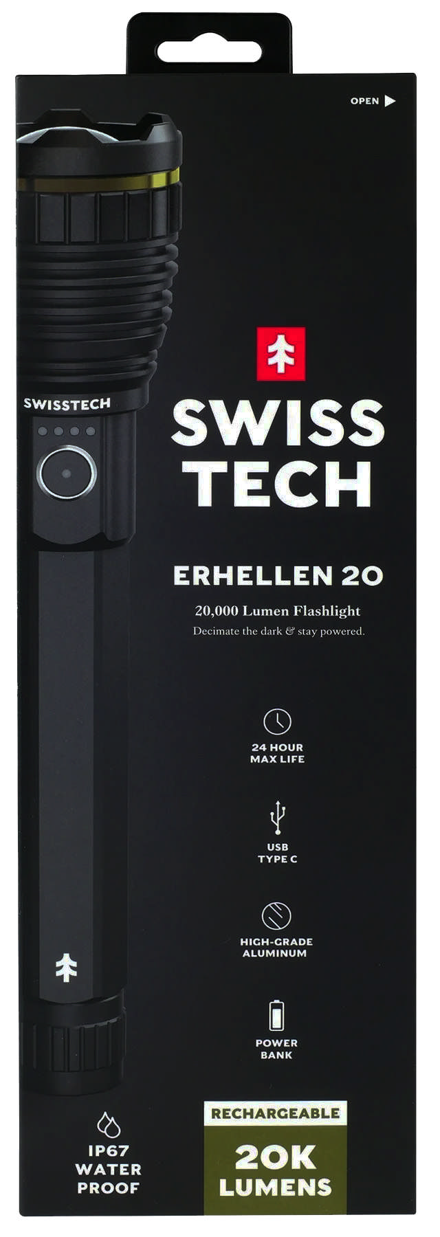Erhellen 20, 20000 lumen LED lygte