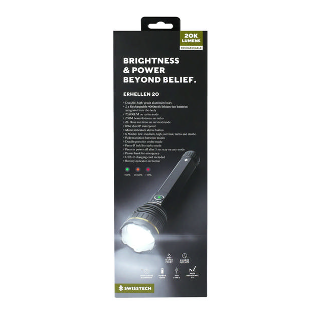 Erhellen 20, 20000 lumen LED lygte