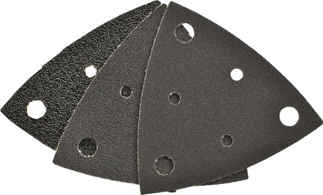 Slibepapir 3922, korn 120, 80 mm - 50 stk.