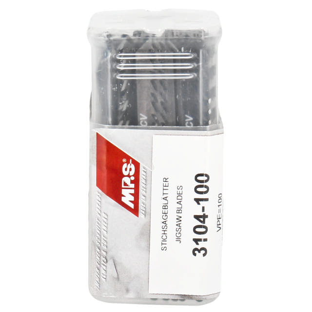 Stiksavklinge 3104, 100 stk. 100 mm CrV 6 tpi