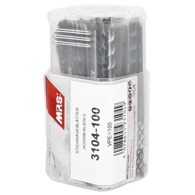 Stiksavklinge 3104, 100 stk. 100 mm CrV 6 tpi