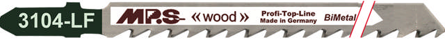 Stiksavklinge 3104-LF, 5 stk. 130 mm BiM 6 tpi