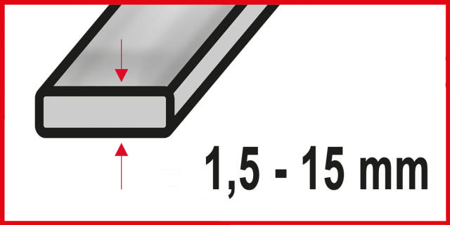 Stiksavklinge 3141, 5 stk. 80 mm CrV 13 tpi