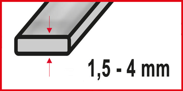 Stiksavklinge 3127-F, 5 stk. 75 mm BiM 17tpi