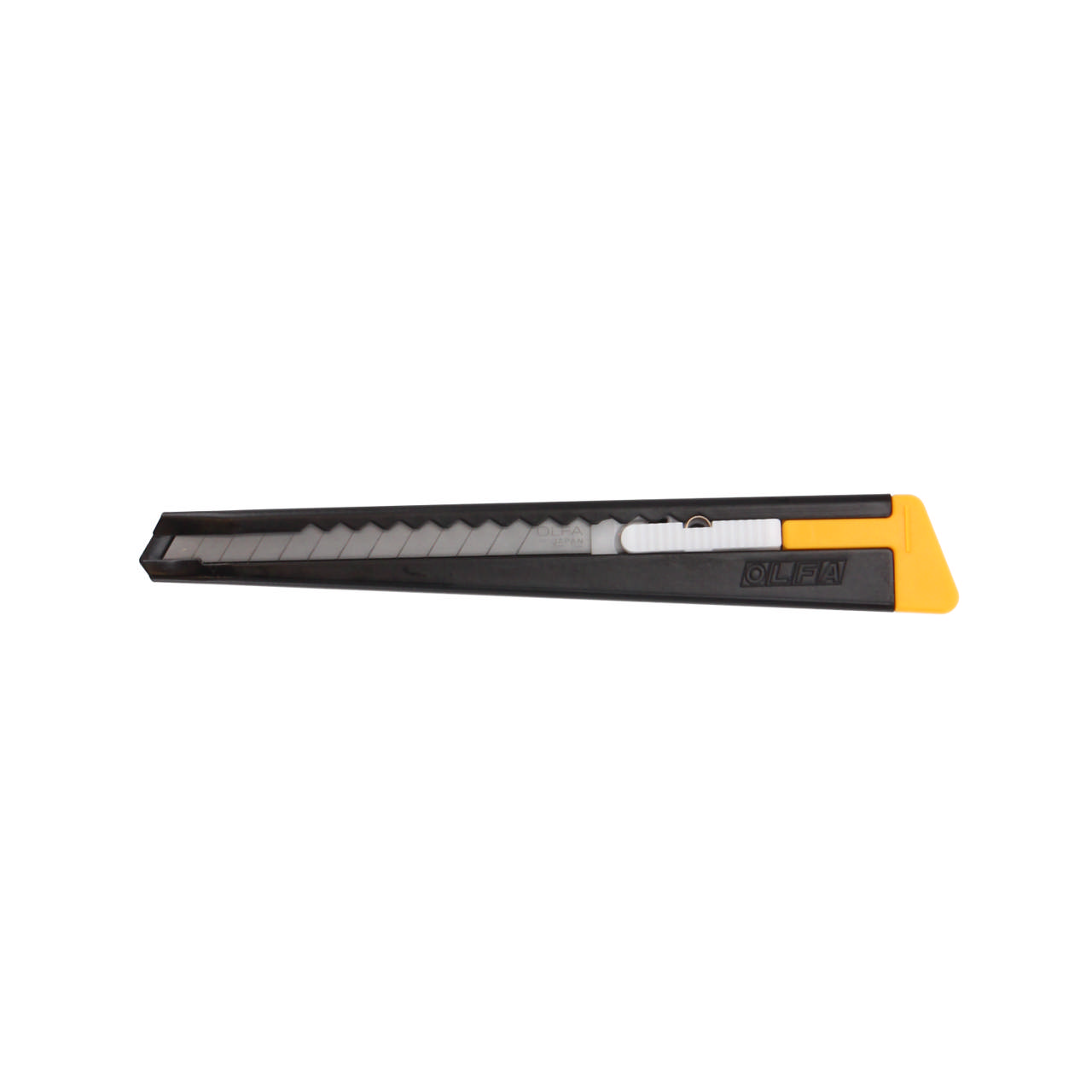 180 Bræk-af Kniv 9 mm i metal med skydelås
